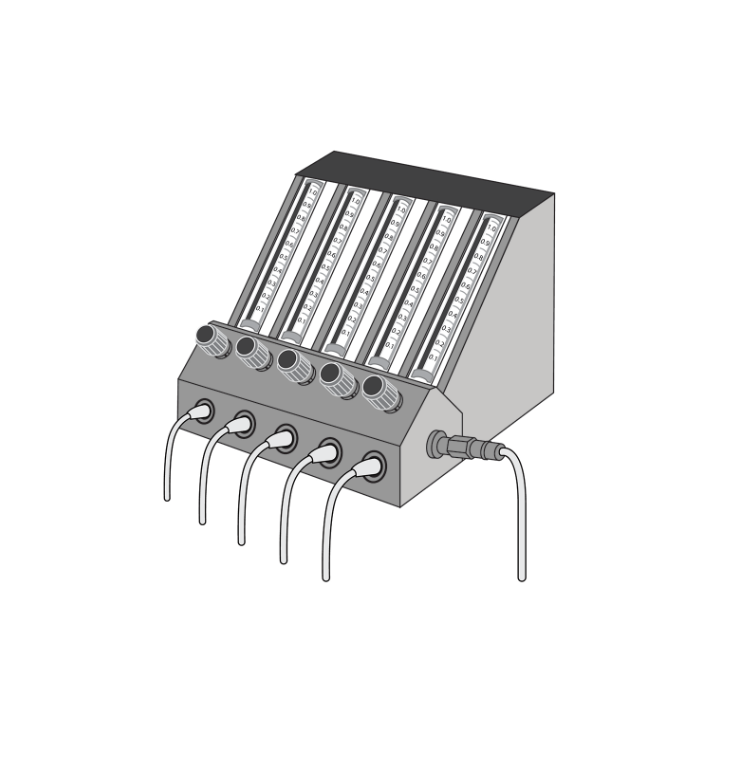 Flow Splitters for Oxygen Cylinders